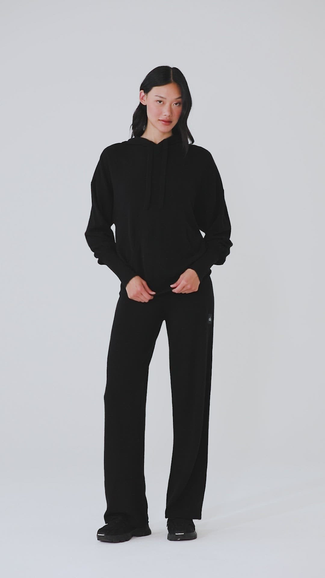 Cashmere Jet Set Hoodie - Dove Grey Heather
