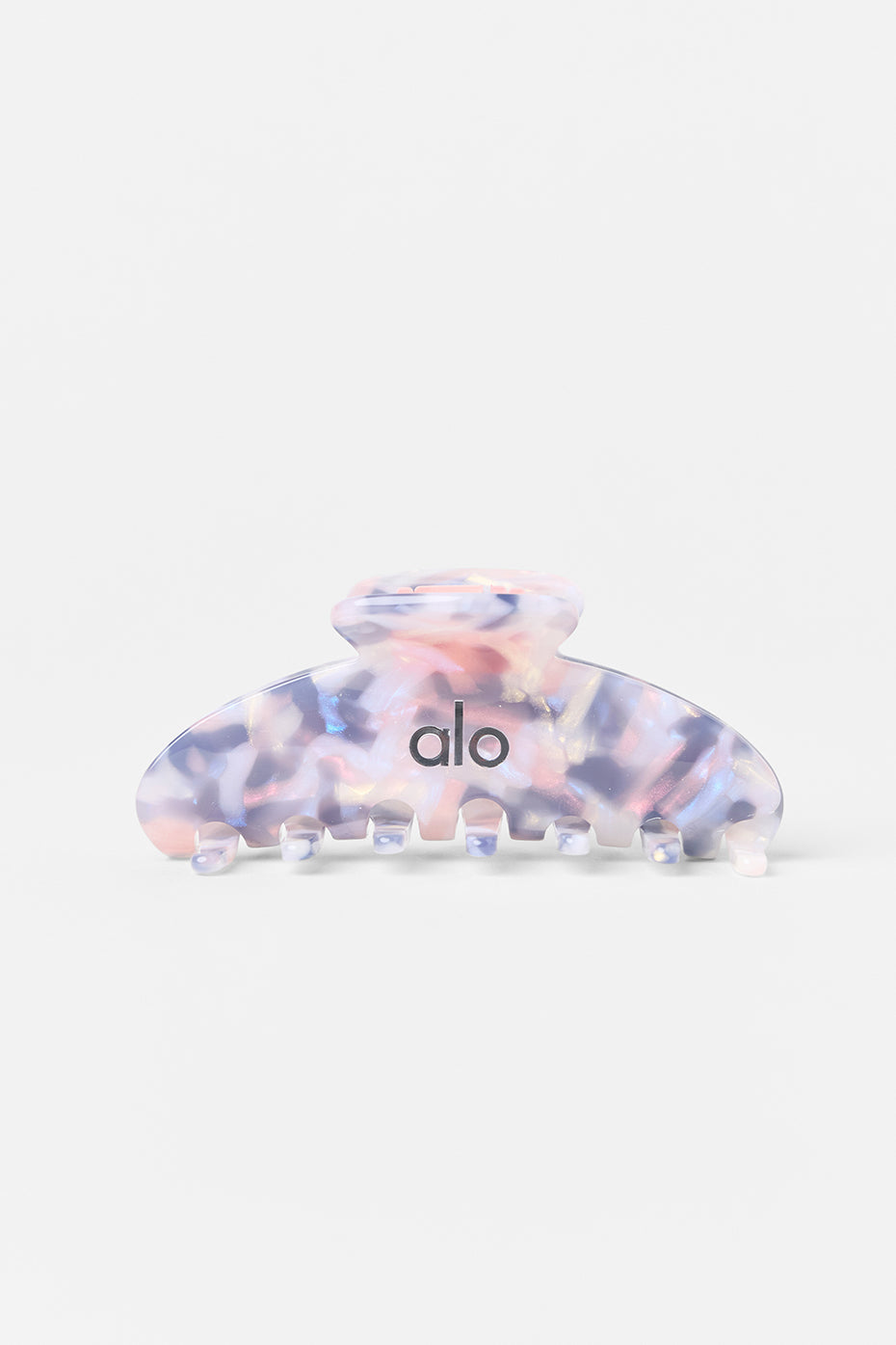 90's Claw Clip - Smoky Rose Crystal