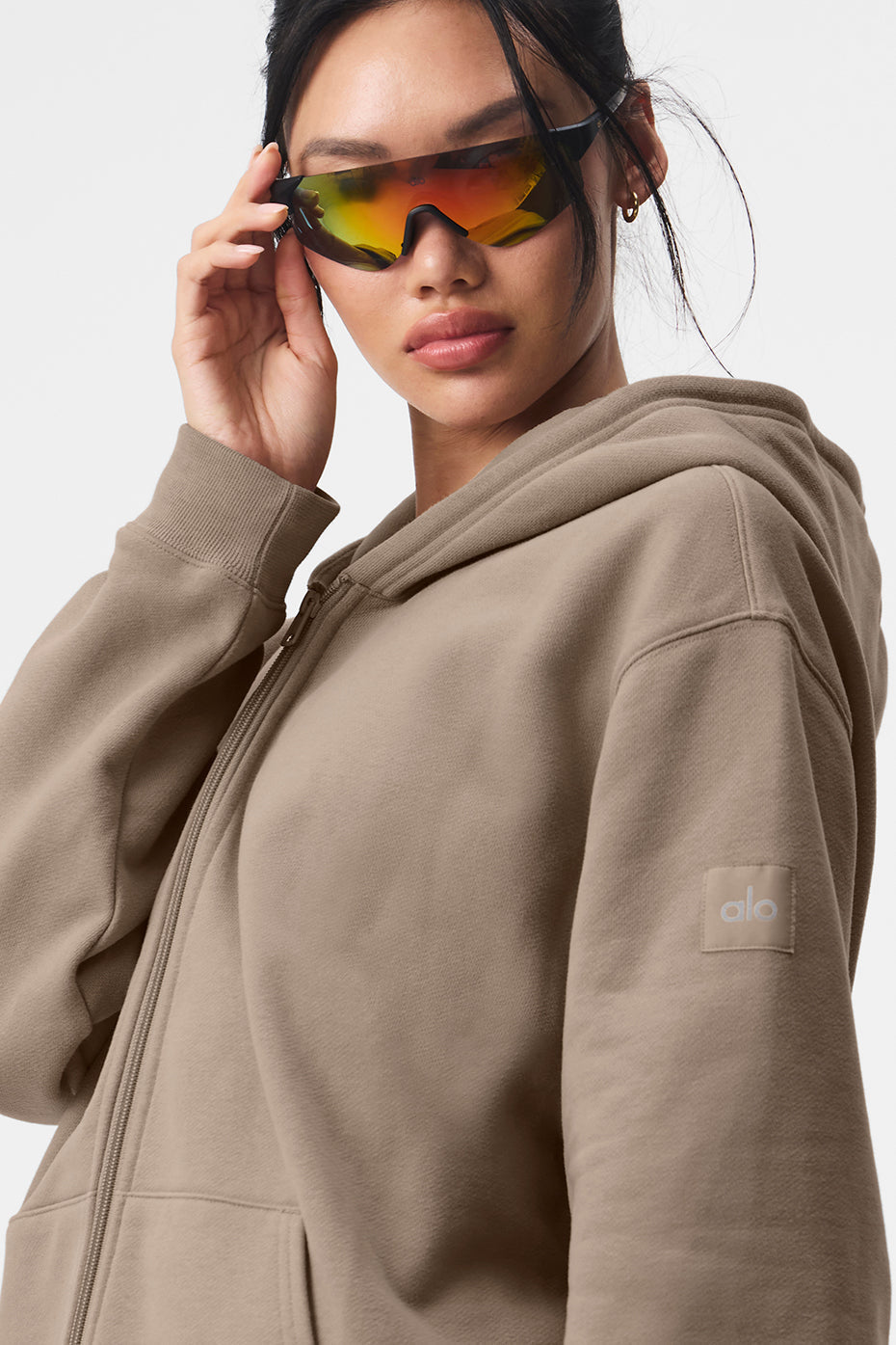Renown Full Zip Hoodie - Gravel