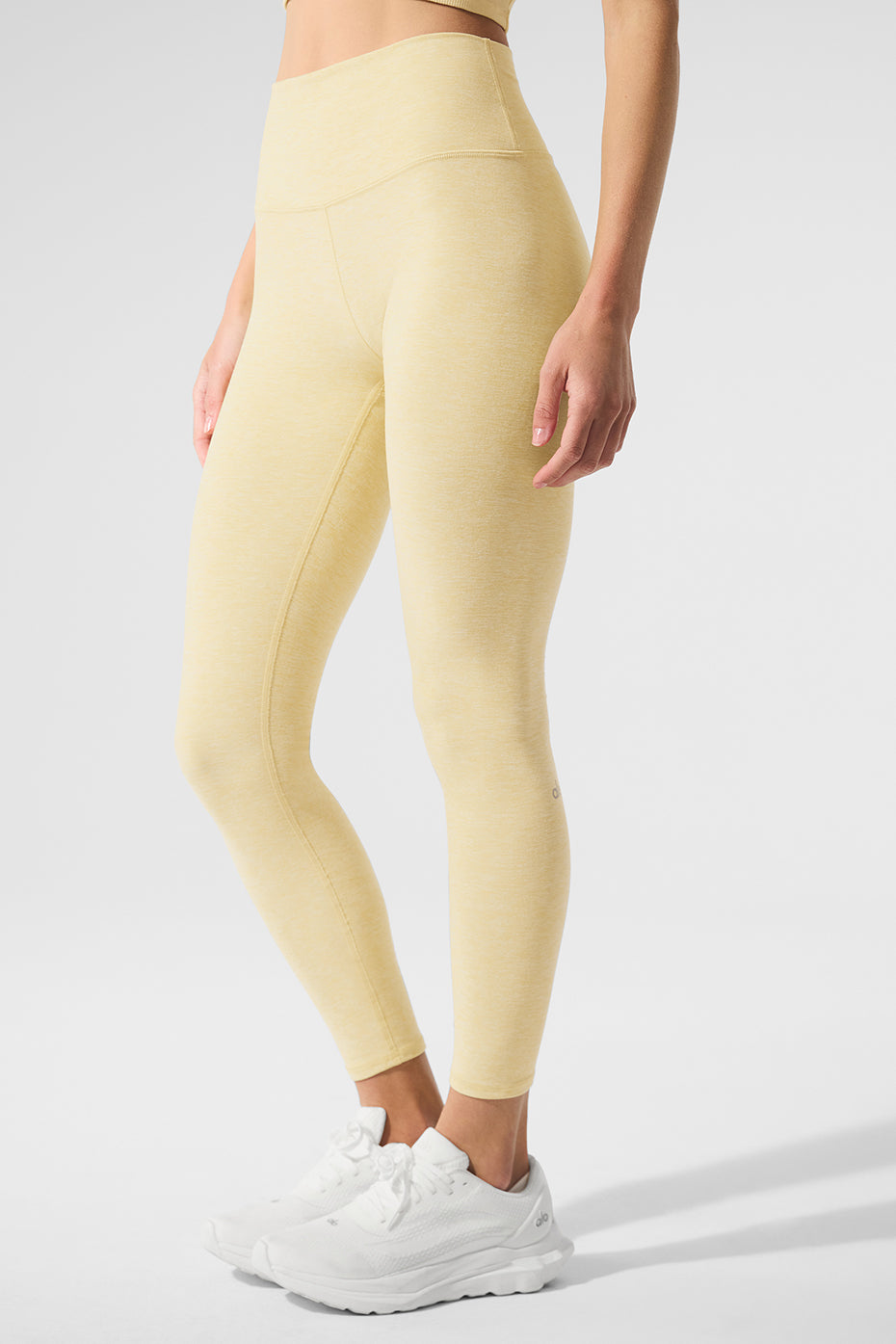 Alosoft High-Waist 7/8 Highlight Legging - Warm Butter Heather