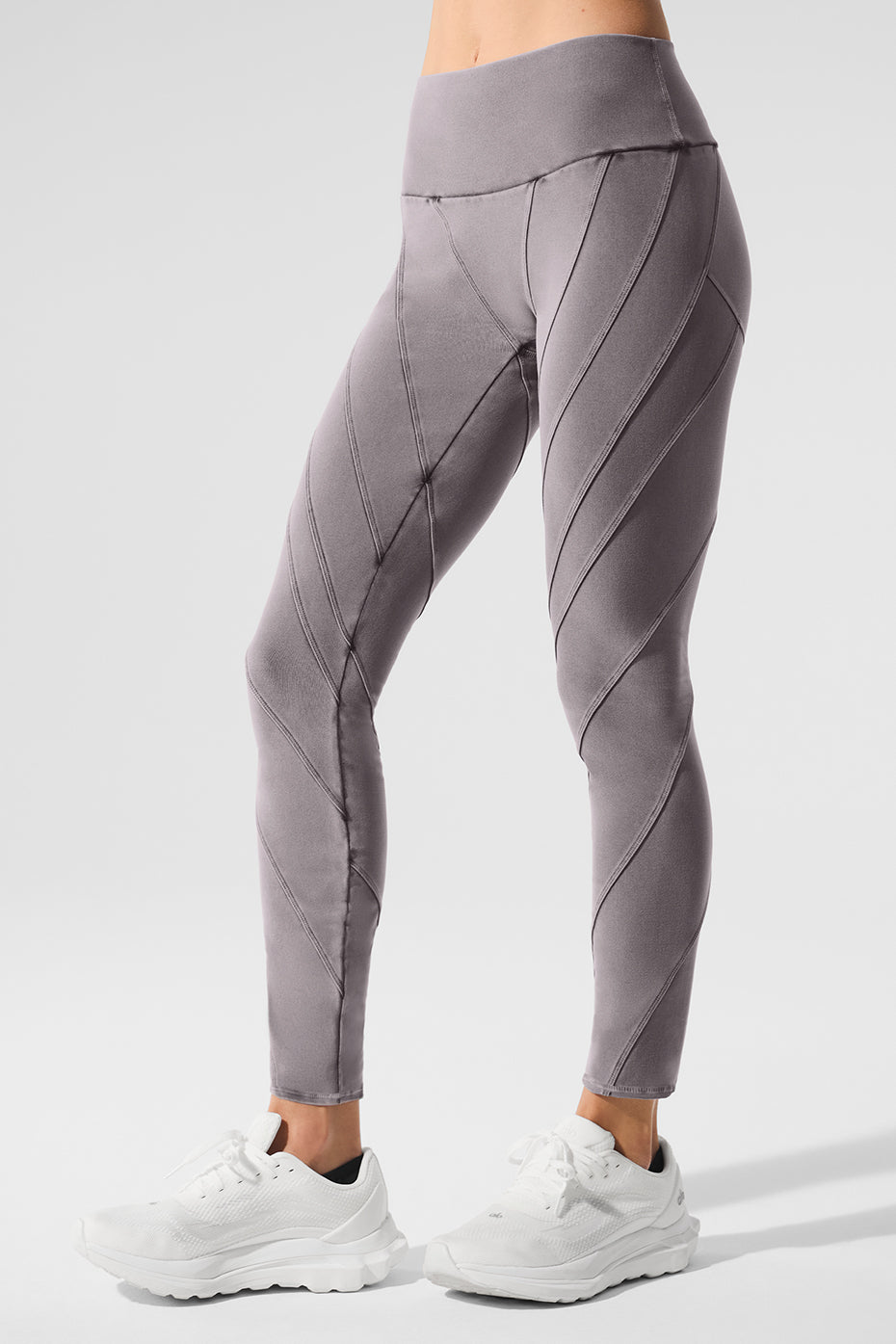 Washed Alosoft High-Waist Sunray Legging - Cool Grey Wash