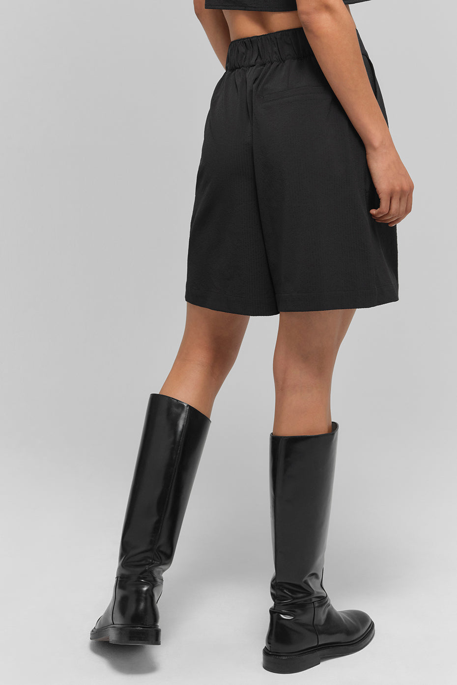 High-Waist Dreamscape Short - Black