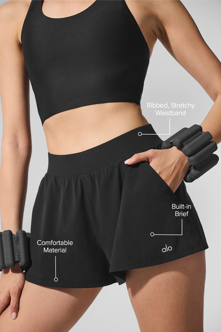 Breezy Short - Black