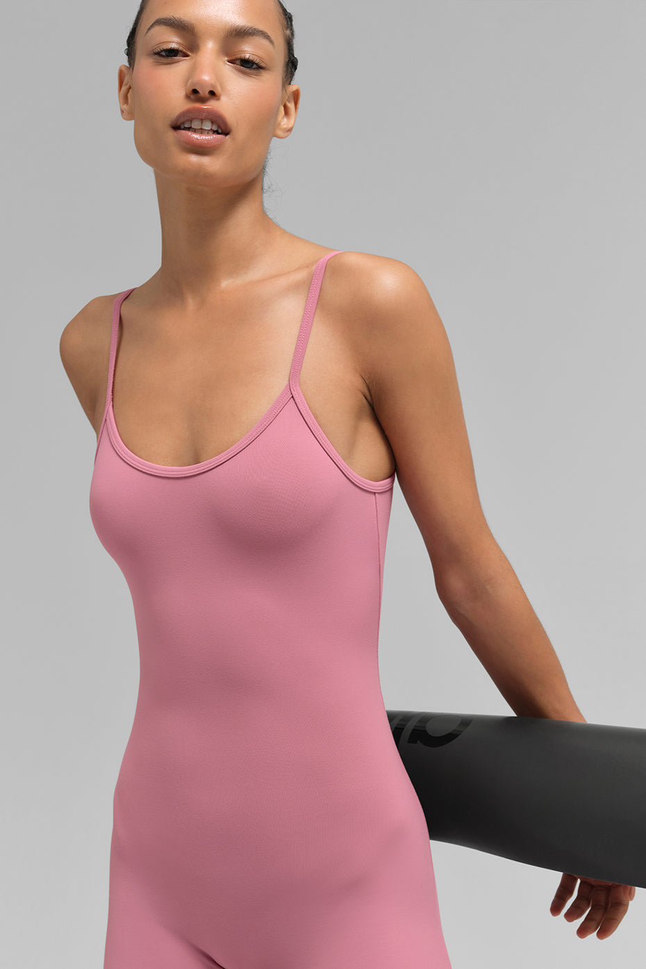 Airbrush One And Done Onesie - Pink Wild Rose