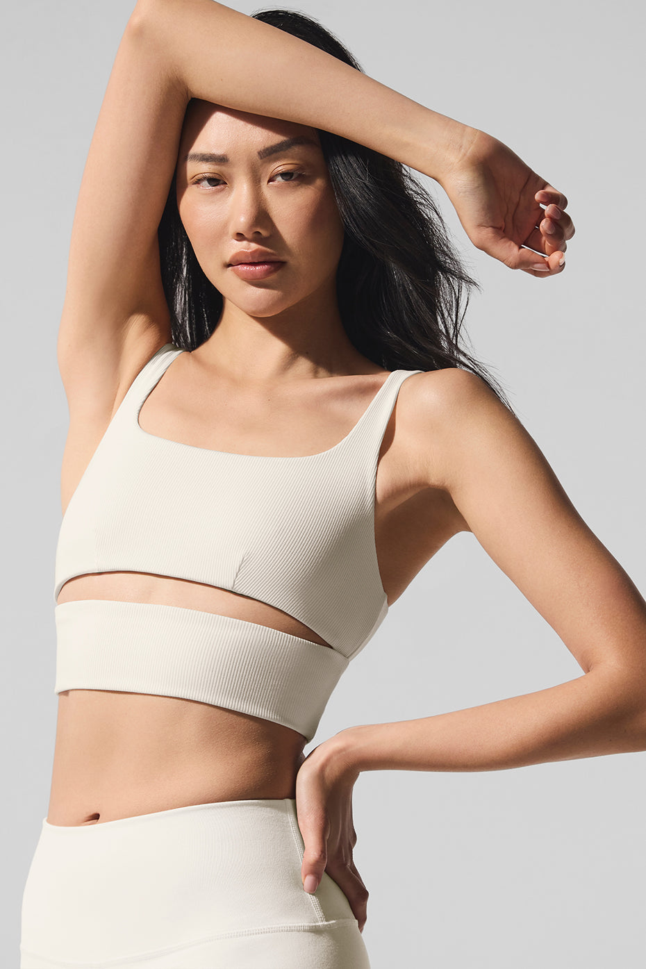 Slit Bra - Ivory