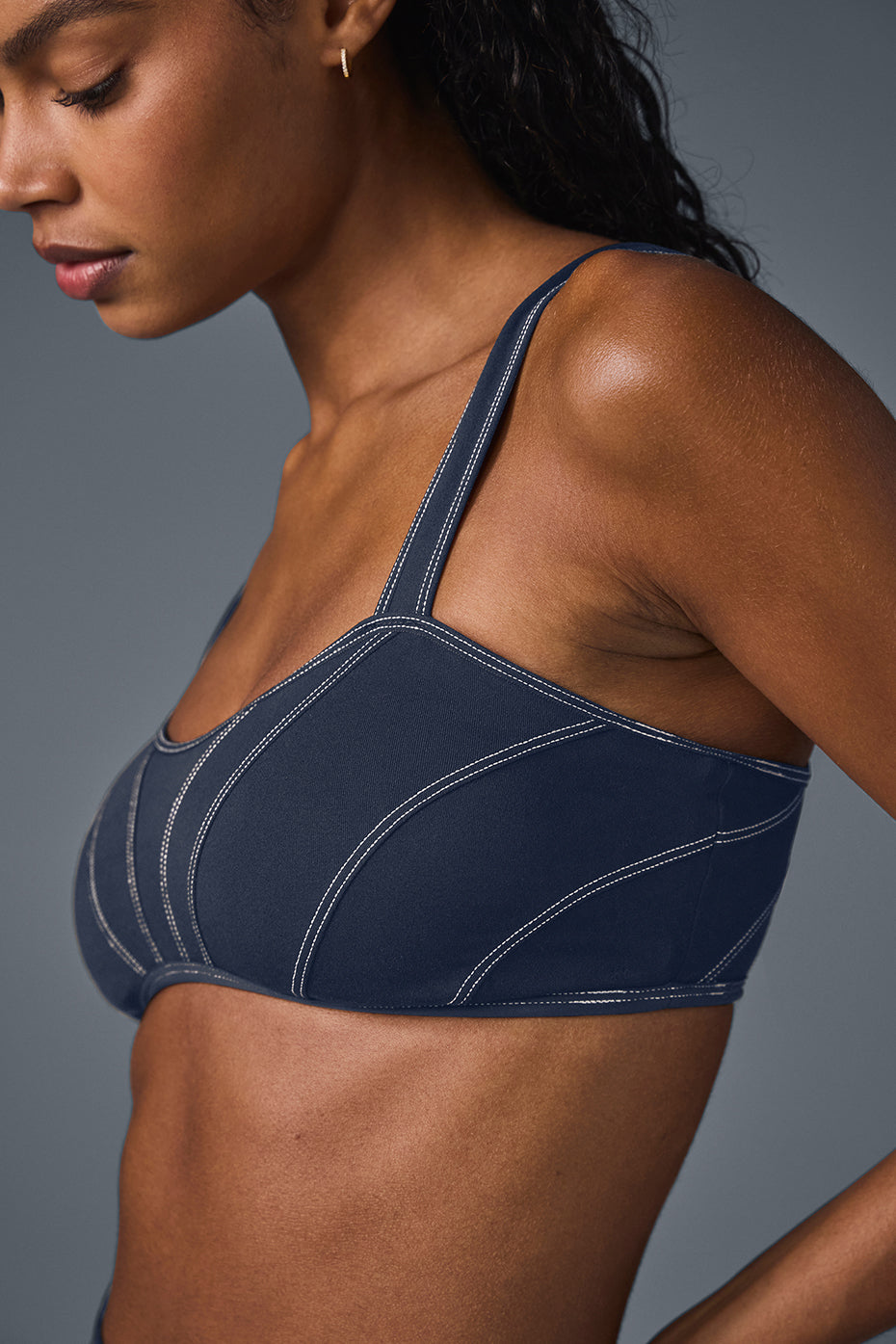 Alosoft Sunray Bra - Navy/Ivory