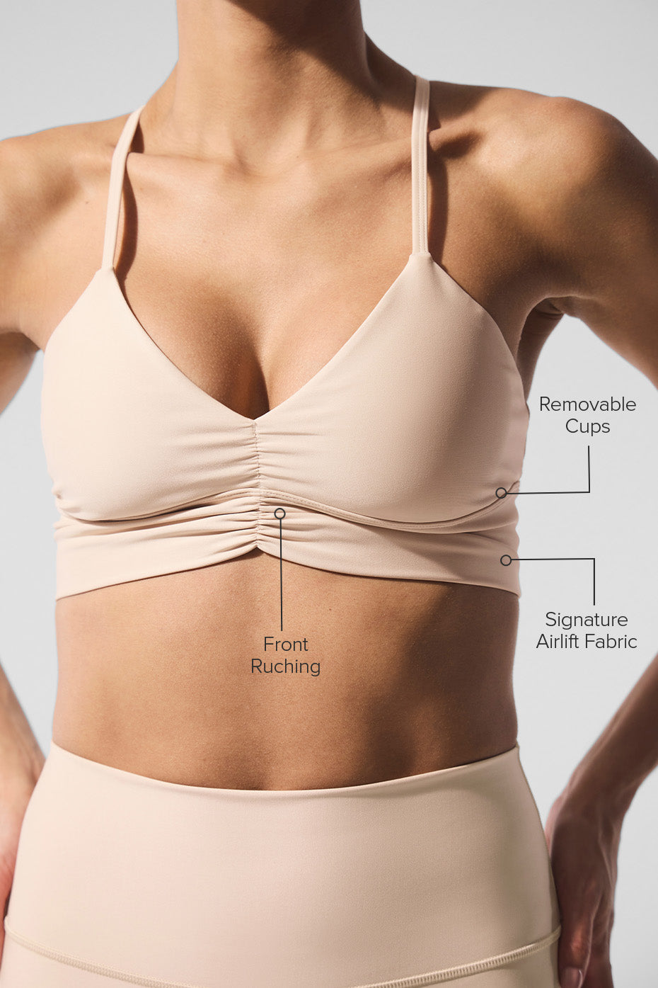 Airlift Divine Bra - Macadamia