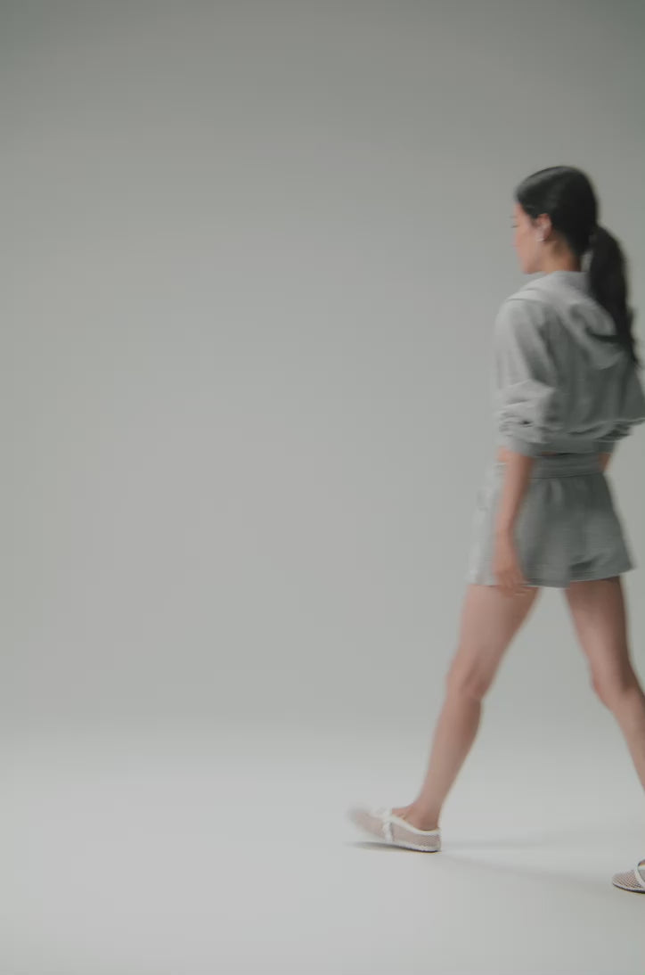 Sweet Escape Zip Up Hoodie - Athletic Heather Grey