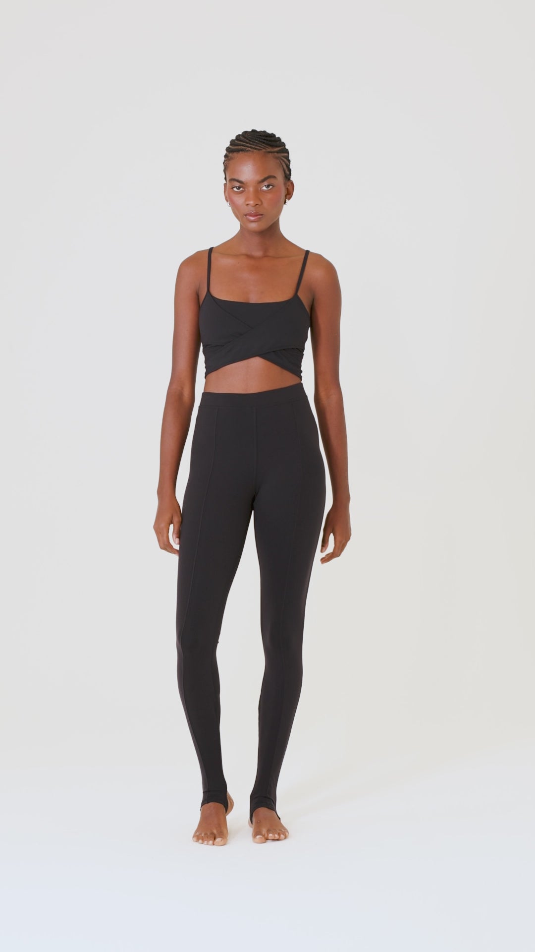 Airbrush High-Waist Enso Legging - Black