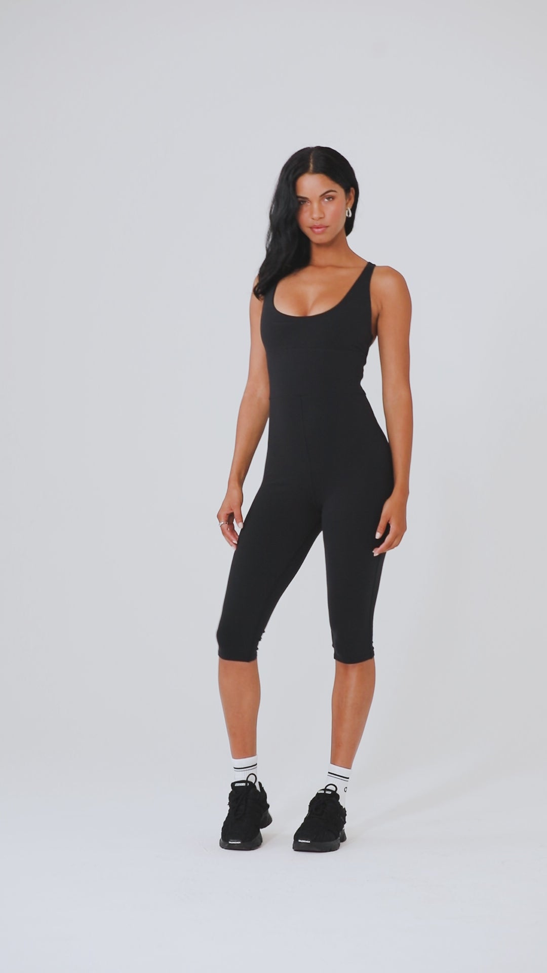 Airbrush Physique Onesie - Black