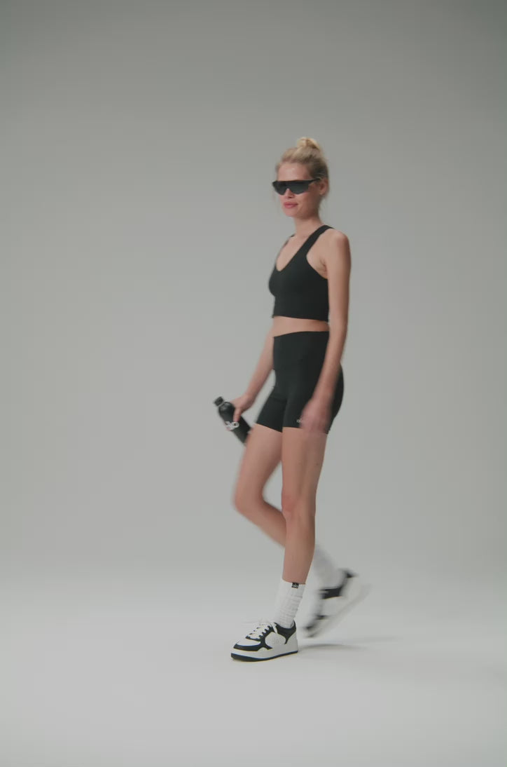 Airbrush Real Bra Tank - Black