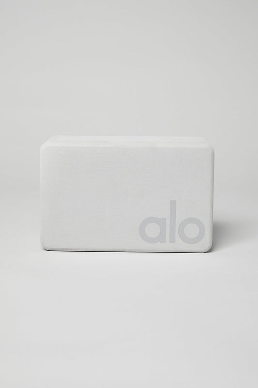 Uplifting Yoga Block - Dove Grey/Silver