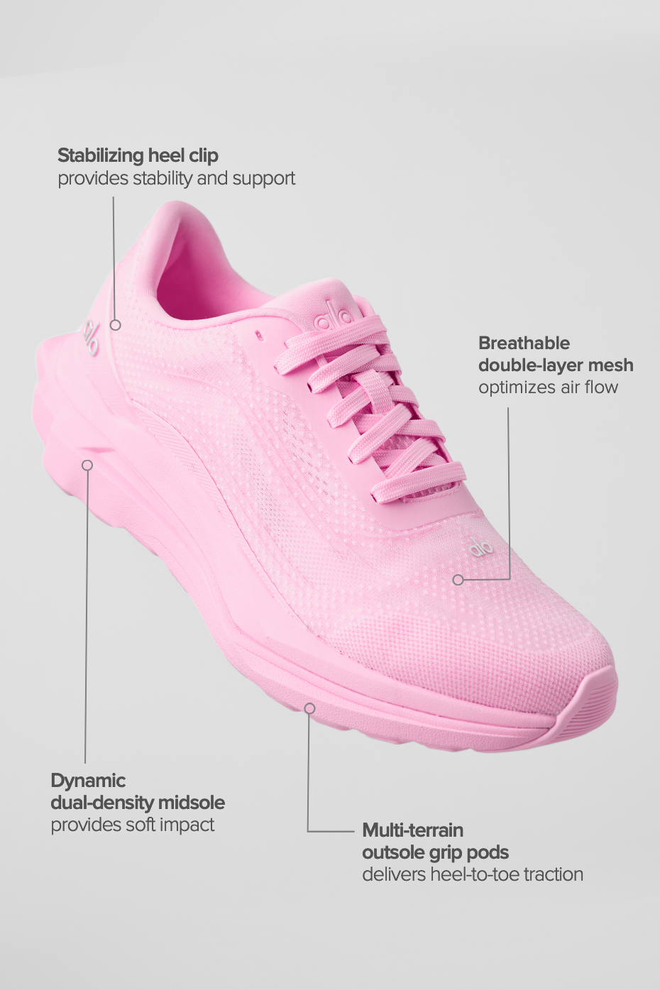 ALO Runner - Sweet Pink