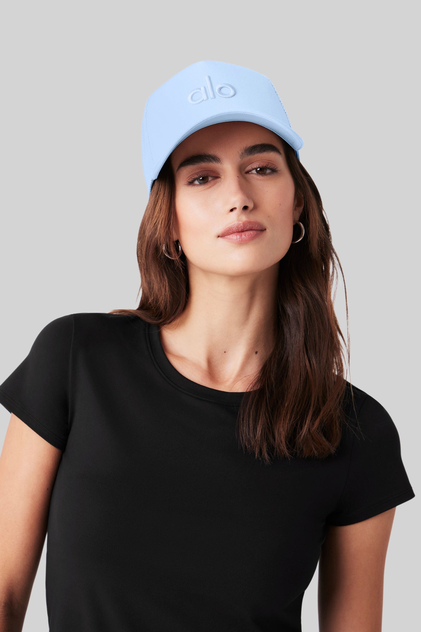 District Trucker Hat - Seashell Blue