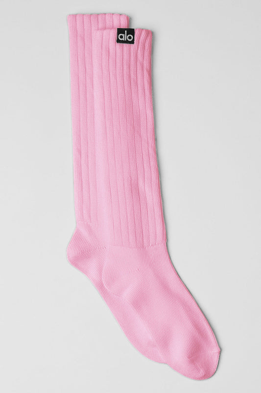 Unisex Scrunch Sock - Sweet Pink