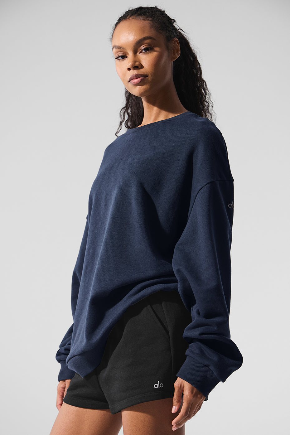 Chill Crew Neck Pullover - Navy