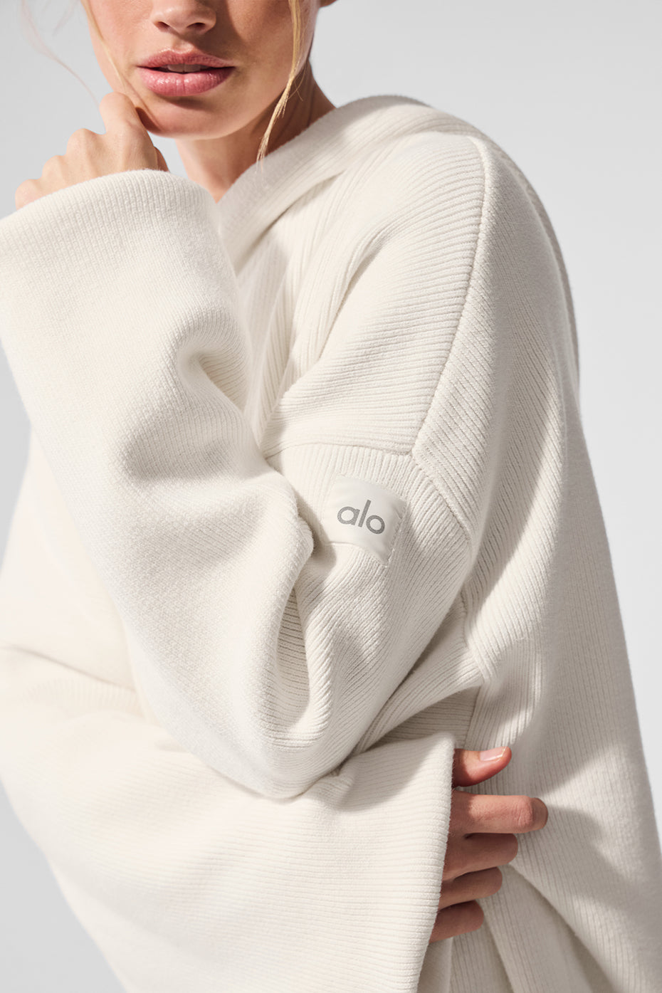 Scholar Hooded Sweater - Ivory