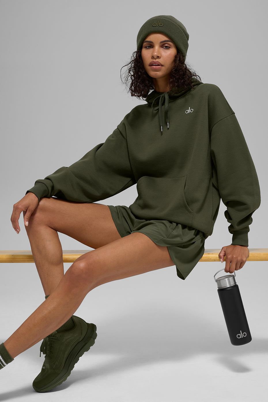 Accolade Hoodie - Green Olive