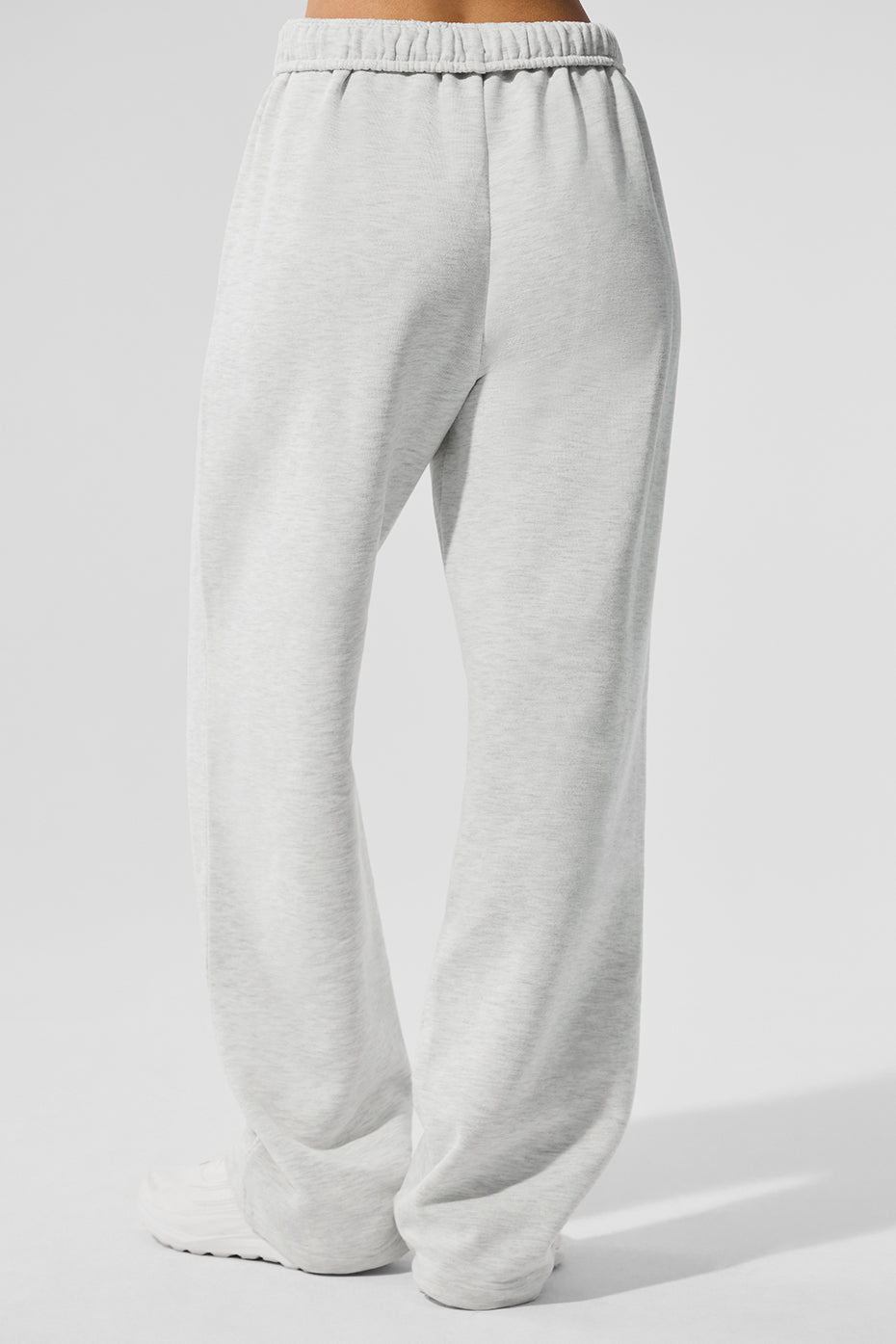 Accolade Straight Leg Sweatpant - White Heather