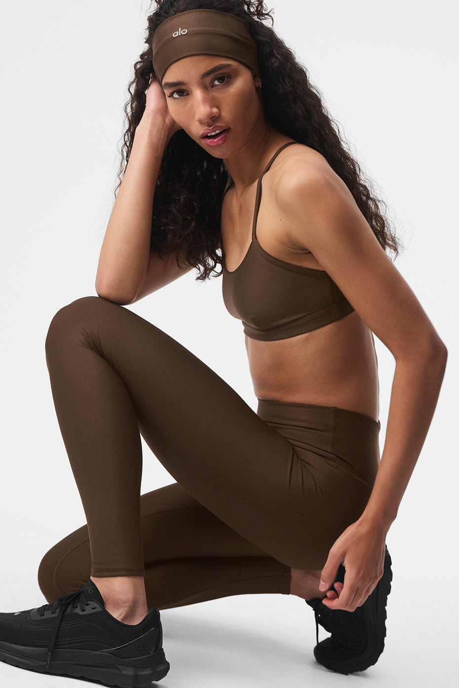 Airlift Winter Warm High-Waist Legging - Espresso