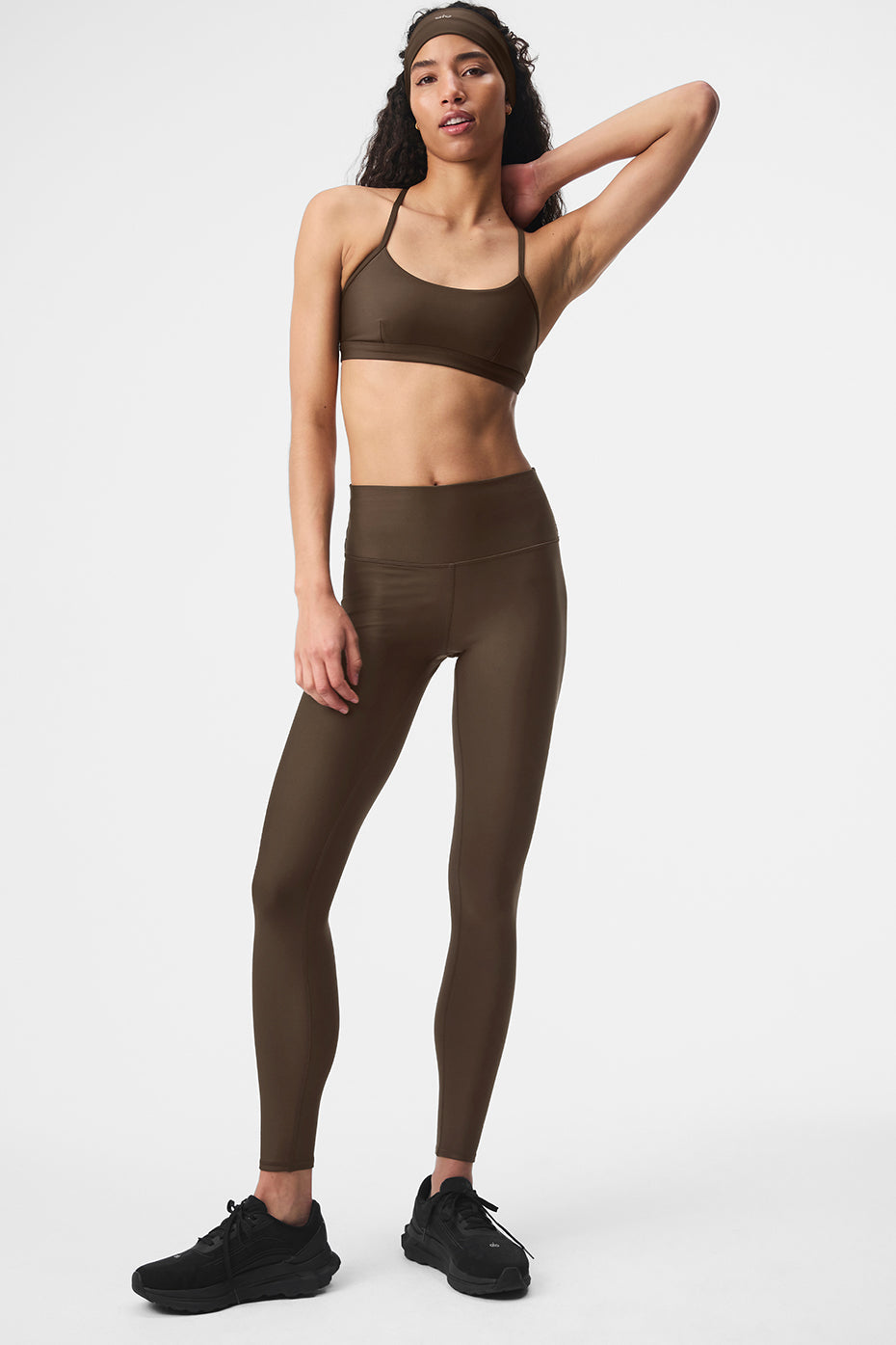 Airlift Winter Warm High-Waist Legging - Espresso