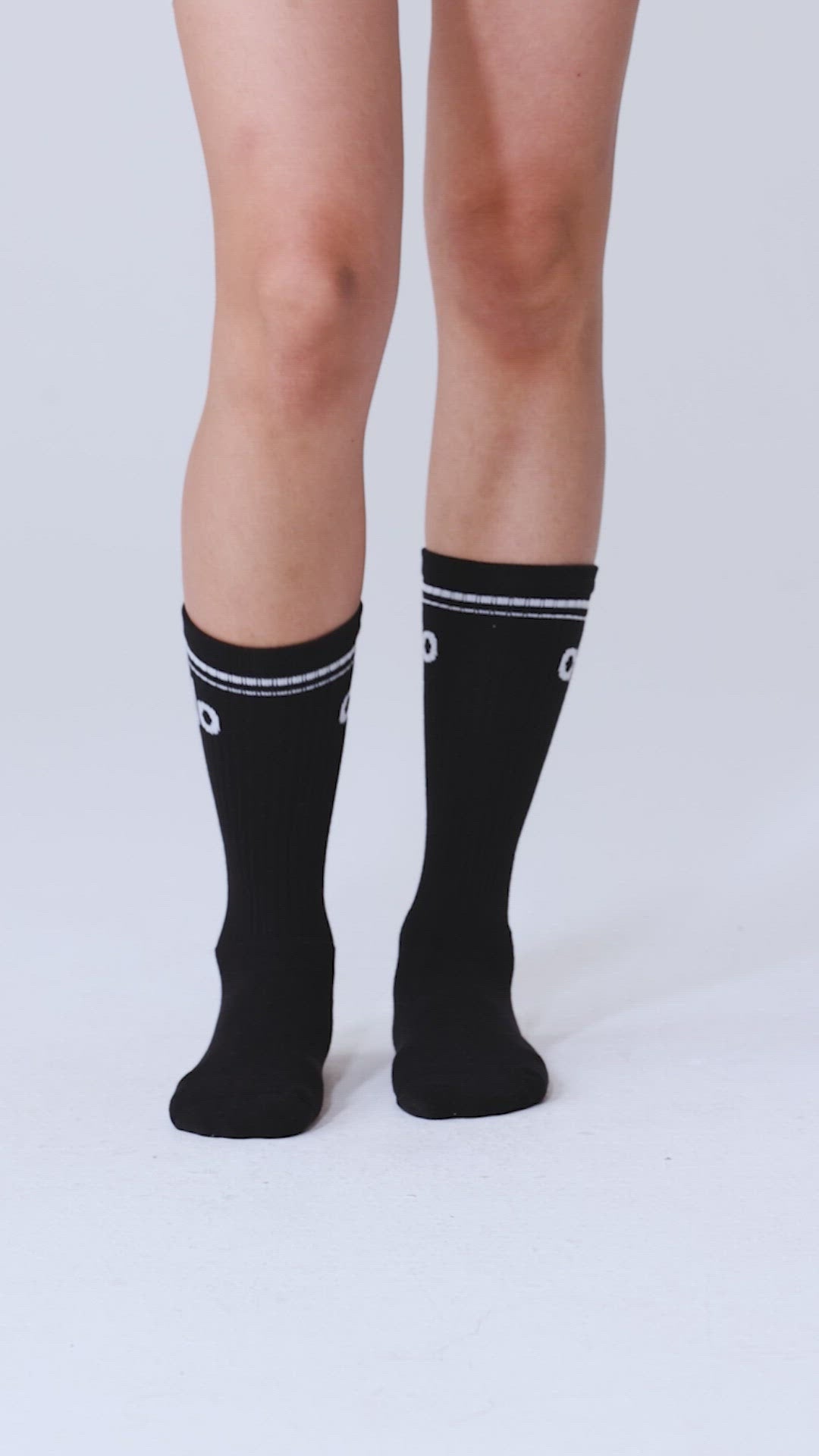 Unisex Throwback Sock - Powder Blue/White